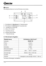 Preview for 10 page of Bartscher Deli-Cool I 700.201G Instruction Manual