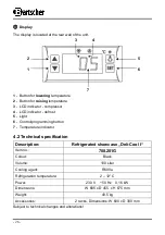 Preview for 26 page of Bartscher Deli-Cool I 700.201G Instruction Manual