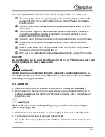 Preview for 47 page of Bartscher E 10110 Instruction Manual