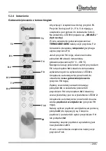 Предварительный просмотр 249 страницы Bartscher E 5110RS Manual