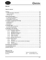 Предварительный просмотр 2 страницы Bartscher E 5230 / 116524 Instruction Manual