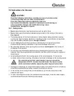 Предварительный просмотр 22 страницы Bartscher E 5230 / 116524 Instruction Manual