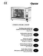 Preview for 1 page of Bartscher E-6p Instructions For Installation, Use And Maintenance Manual