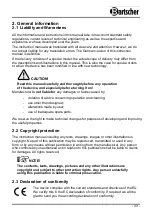 Preview for 13 page of Bartscher E500 LPR Instruction Manual