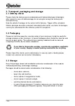 Preview for 14 page of Bartscher E500 LPR Instruction Manual