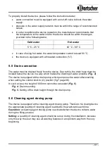 Preview for 21 page of Bartscher E500 LPR Instruction Manual