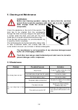 Preview for 36 page of Bartscher Eros 3 R/F Instruction Manual