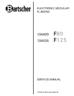 Bartscher F 120 Service Manual preview