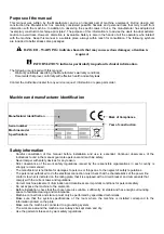 Preview for 4 page of Bartscher FI32N Use And Maintenance