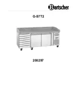 Bartscher G-S7T2 Manual preview