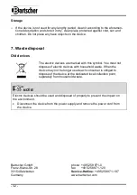 Preview for 17 page of Bartscher GDP 260E-G Manual