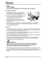 Preview for 15 page of Bartscher GE 21 Instruction Manual