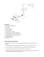 Preview for 2 page of Bartscher GF 70 Instruction Manual