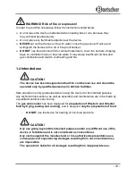 Preview for 6 page of Bartscher GWH2 / 105210 Translation Of The Original Instruction Manual