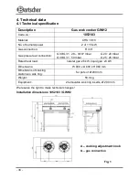 Preview for 9 page of Bartscher GWH2 / 105210 Translation Of The Original Instruction Manual