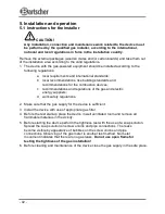 Preview for 15 page of Bartscher GWH2 / 105210 Translation Of The Original Instruction Manual