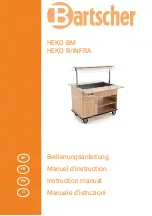 Bartscher HEKO BM Instruction Manual preview