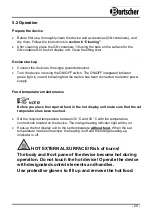 Preview for 14 page of Bartscher Hot display unit 8x1/6GN-R Manual