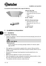 Предварительный просмотр 12 страницы Bartscher IF-92 Instruction Manual