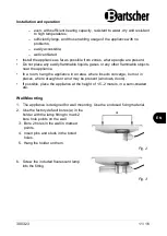 Предварительный просмотр 13 страницы Bartscher IF-92 Instruction Manual