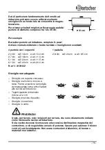 Предварительный просмотр 79 страницы Bartscher IK 27TC Manual