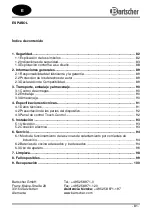 Предварительный просмотр 85 страницы Bartscher IK 27TC Manual