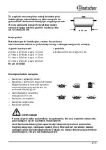 Предварительный просмотр 219 страницы Bartscher IK 27TC Manual