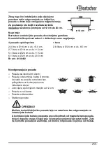 Предварительный просмотр 259 страницы Bartscher IK 27TC Manual