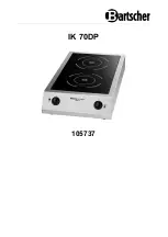 Bartscher IK 70DP Manual preview