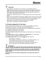 Предварительный просмотр 6 страницы Bartscher IKTS 35 Instruction Manual