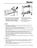 Preview for 14 page of Bartscher IKTS 35 Instruction Manual