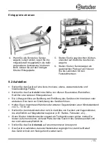 Предварительный просмотр 17 страницы Bartscher IKTS 35 Translation Of The Original Instruction Manual