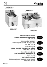 Preview for 1 page of Bartscher IMBISS I Instruction Manual