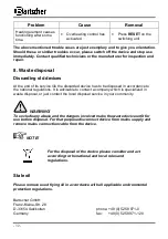 Preview for 33 page of Bartscher IMBISS I Instruction Manual