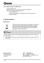 Preview for 25 page of Bartscher ITH 30-265 Instruction Manual