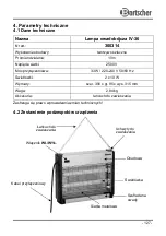 Предварительный просмотр 56 страницы Bartscher IV-36 Instruction Manual