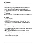 Preview for 18 page of Bartscher IW 35 PRO Instruction Manual