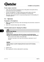 Preview for 14 page of Bartscher IWL250D SW Original Instruction Manual