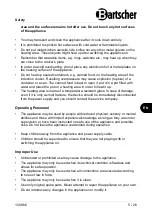 Preview for 7 page of Bartscher IWS650 Manual