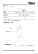 Предварительный просмотр 20 страницы Bartscher Joy 150.140 Instruction Manual