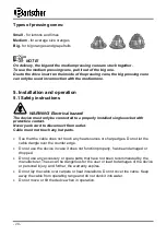 Preview for 21 page of Bartscher Joy 150.140 Instruction Manual