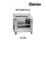 Preview for 1 page of Bartscher KST2200 Plus Manual