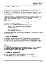 Preview for 20 page of Bartscher KV 270L Instruction Manual