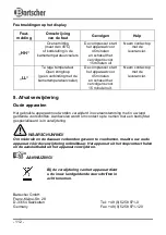 Предварительный просмотр 65 страницы Bartscher KV 270L Instruction Manual