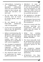 Preview for 6 page of Bartscher LPG4920 Series Installation, Use And Maintenance Manual