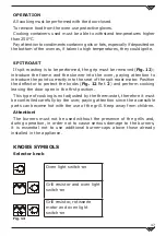 Preview for 20 page of Bartscher LPG4920 Series Installation, Use And Maintenance Manual