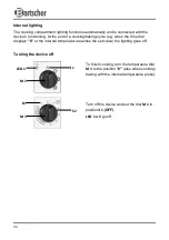 Preview for 48 page of Bartscher M 10110 Manual