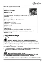 Preview for 109 page of Bartscher M 10110 Manual