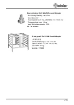 Предварительный просмотр 17 страницы Bartscher M 10110G / 1166311 Instruction Manual