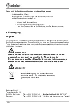 Preview for 42 page of Bartscher M 10110G / 1166311 Instruction Manual